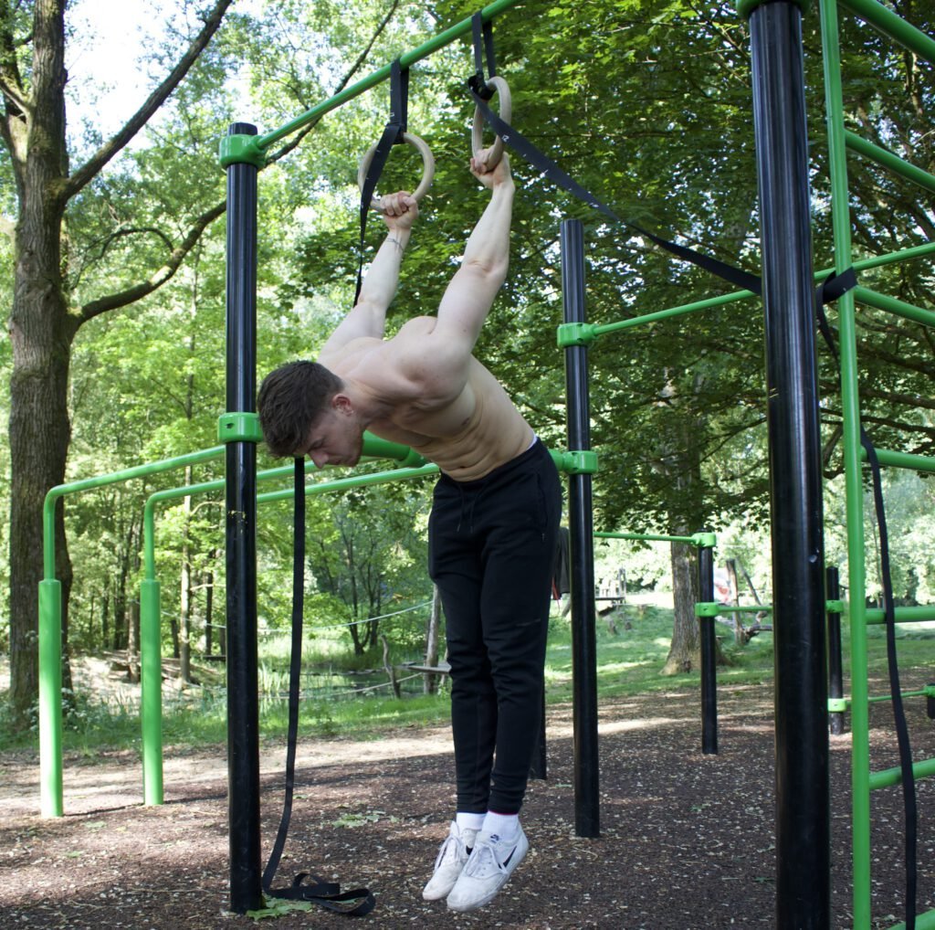 german hang - back lever progressie